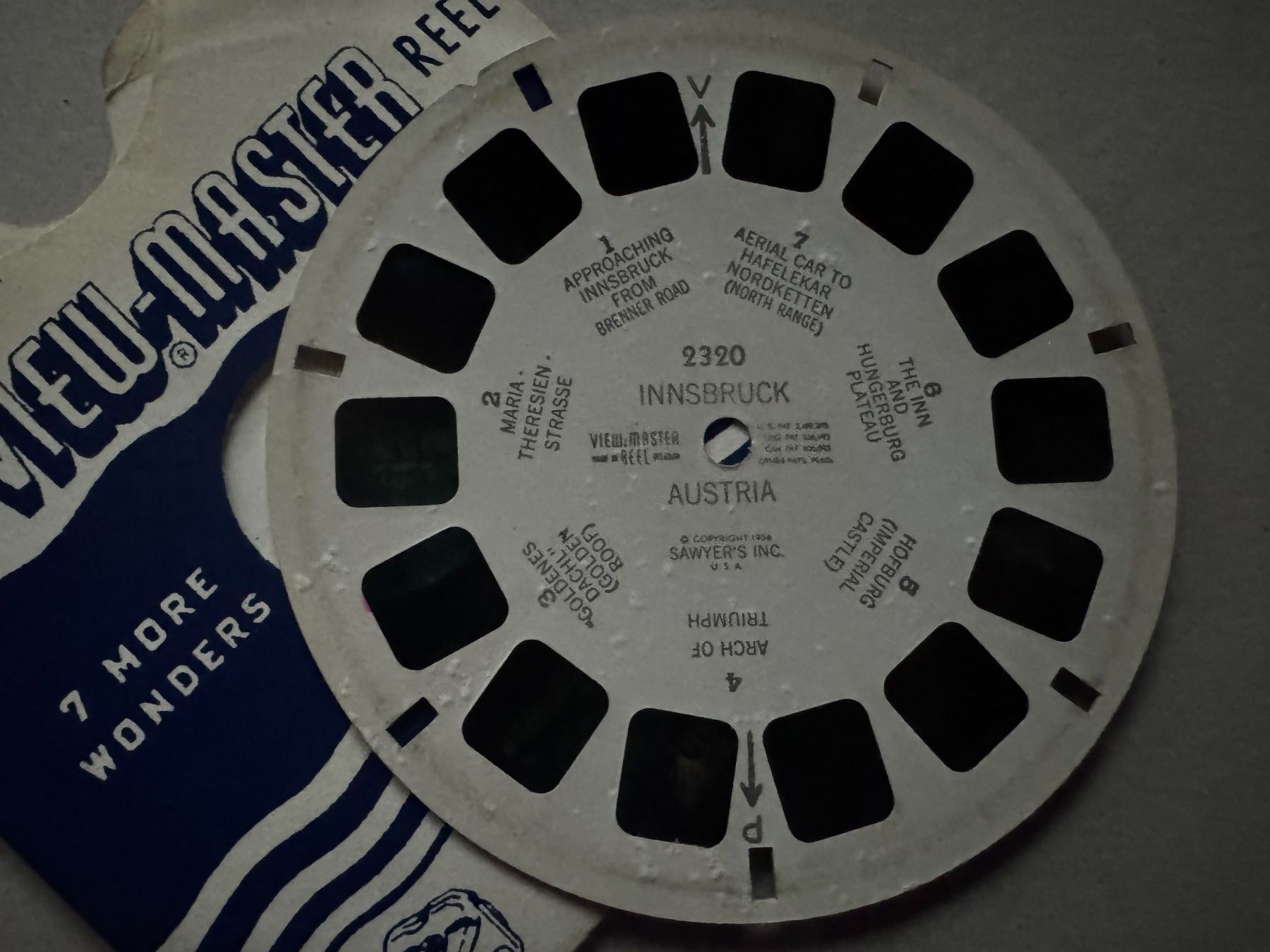 View-master Spielzeuge: View-Master 3D: Nr. 2320 INNSBRUCK AUSTRIA – Gebraucht aus Tegerfelden von siebenmacky 2