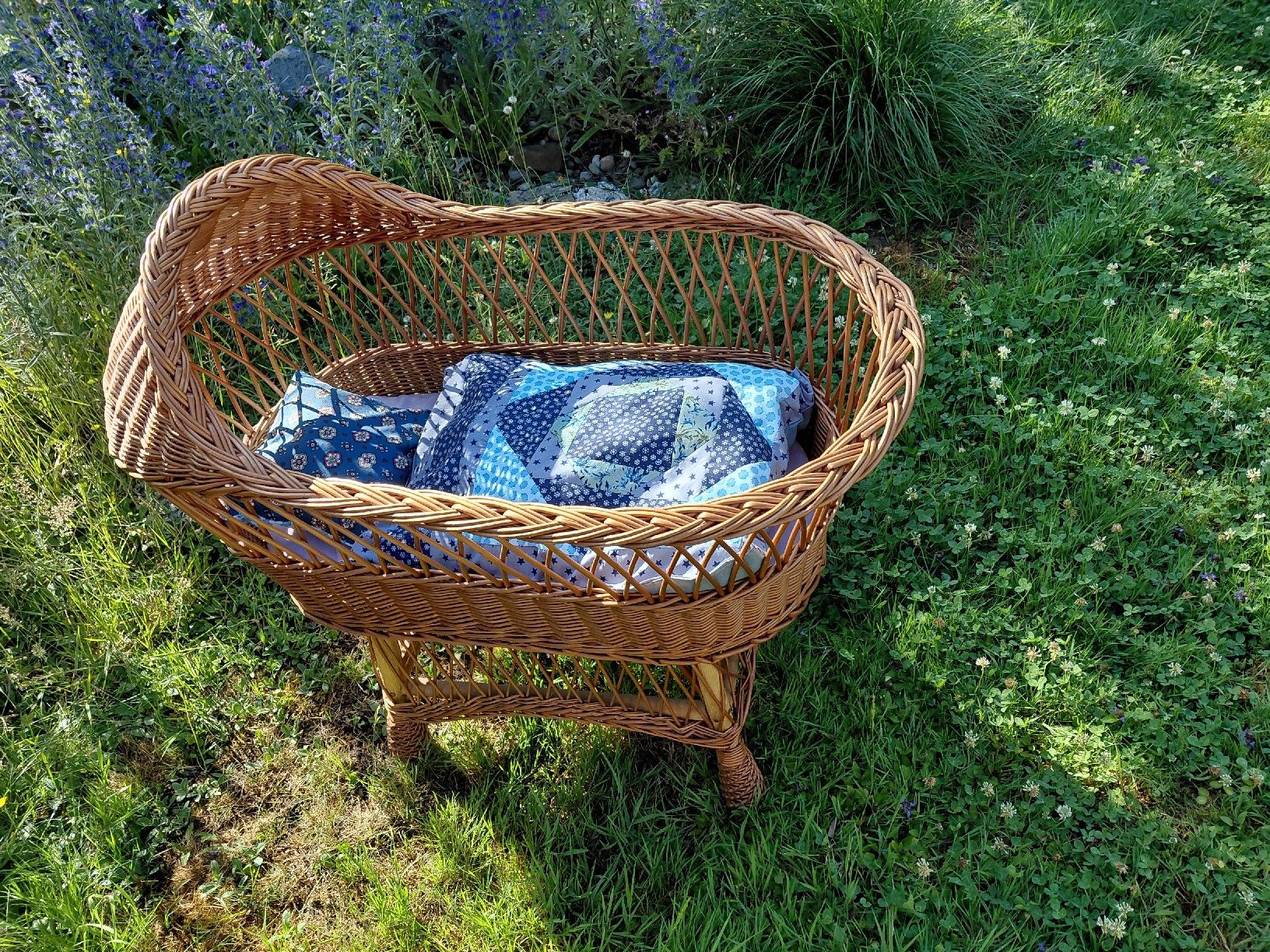 Culle: Stubenwagen rattan – Usato da zuchwil venduto da parson65 1