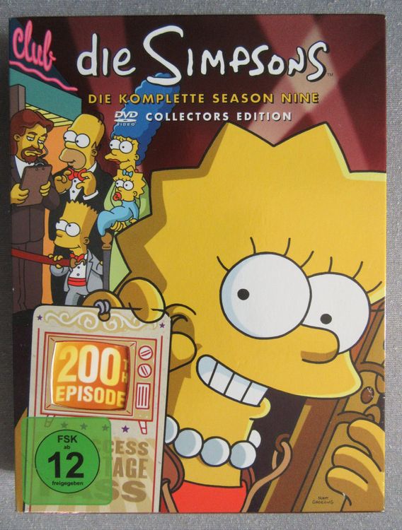 Die Simpsons - DVD - Die komplette Season Nine - 4 Disc (Gebraucht) in ...