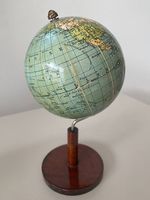 Antico Globo terrestre da collezione Columbus inizio 900