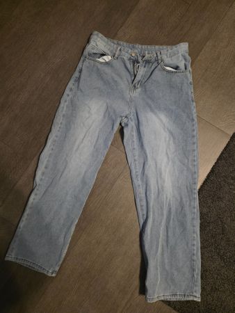 Herren Jeans hellblau gerade geschnitten gebrauchter Zustand