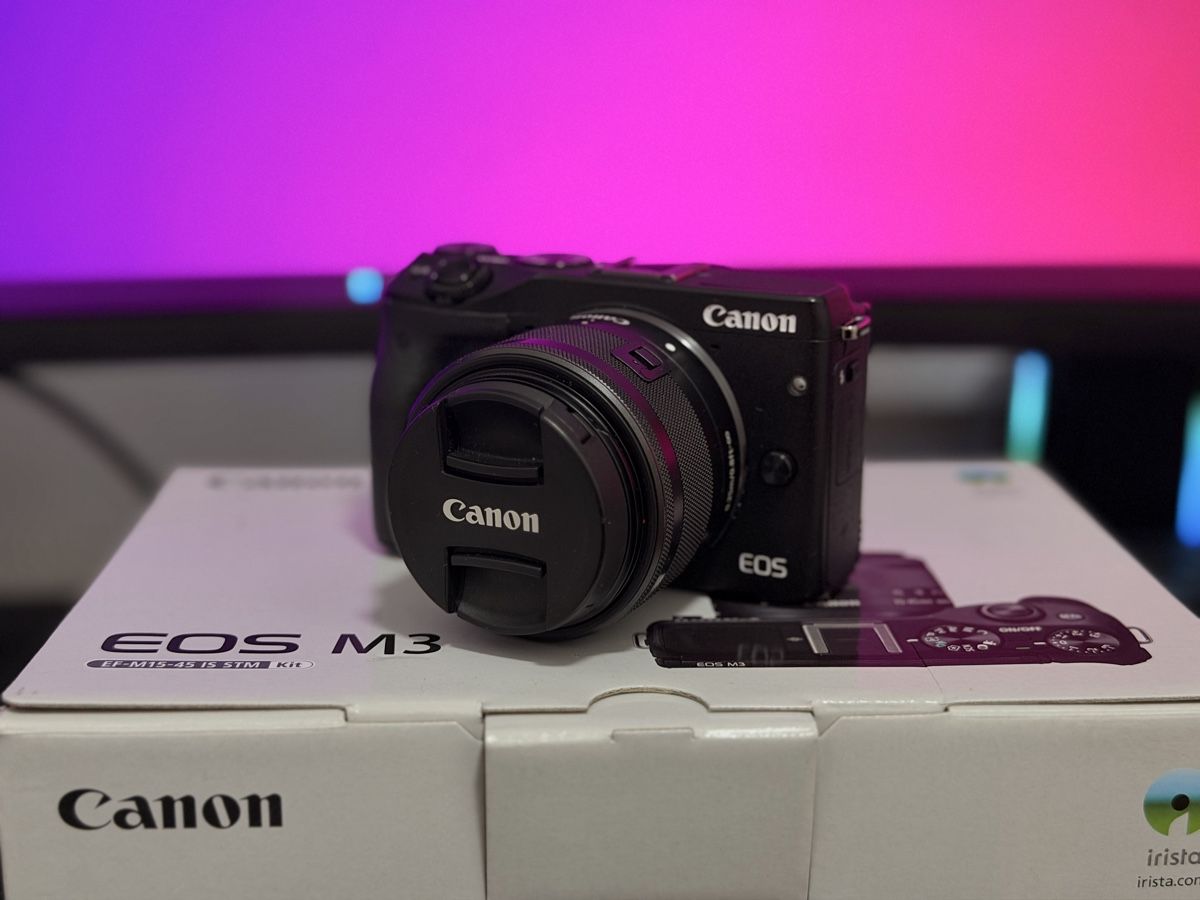Canon Kamera: Canon M3/15-45/Adapter EF-M – Gebraucht aus Unterentfelden von Cxcxxxx 1