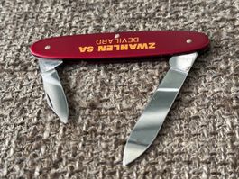 Altes Sackmesser WENGER „Zwahlen" mit Etui RAR