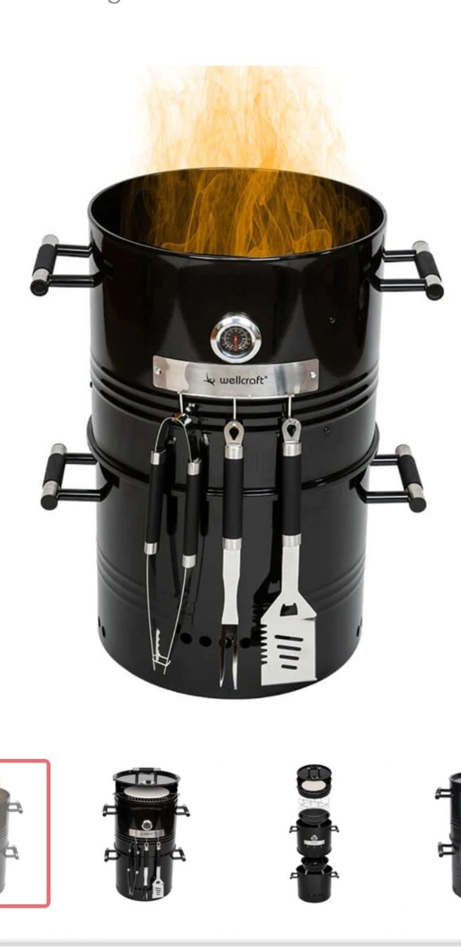 Wellcraft Griglie: Grillfass-Set von Wellcraft – Nuovo e nell'imballaggio originale da Port venduto da Paed1987 1