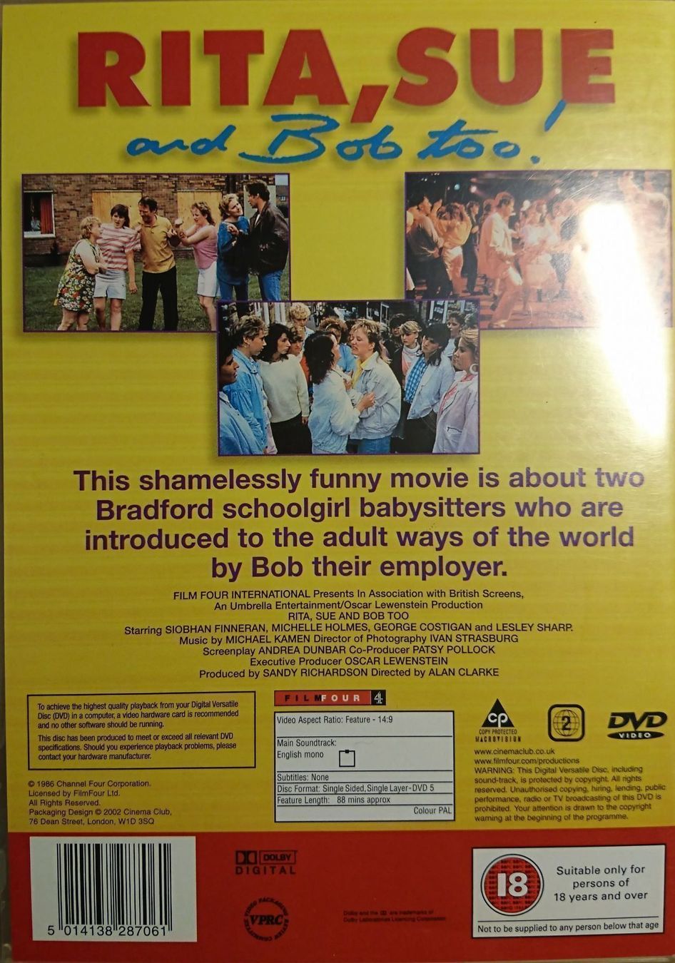 Alle DVDs: Rita, Sue and Bob too! – Gebraucht aus Zürich von Raz88 1