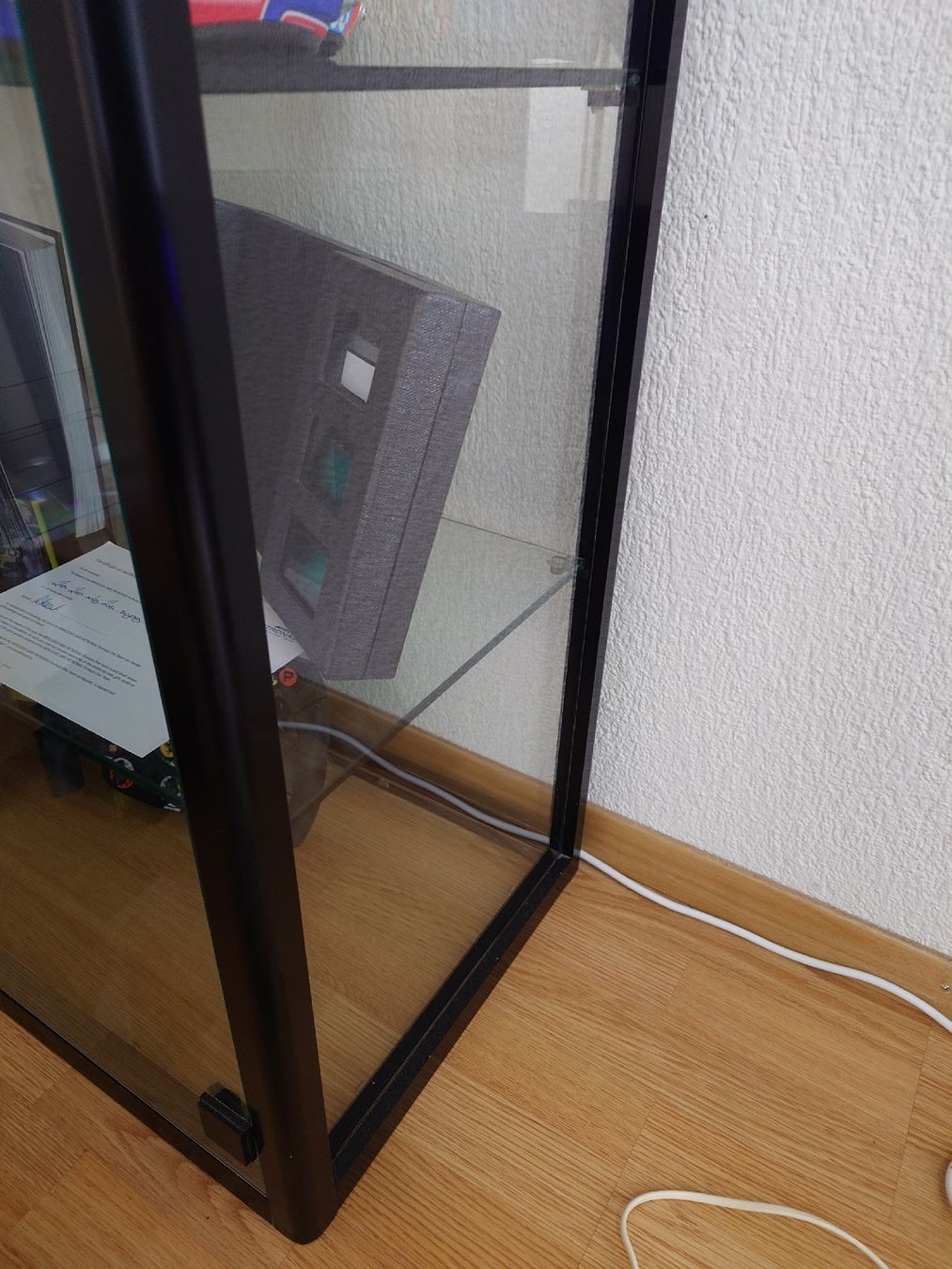 Étagères: Glas Regal Vitrine Schwarz – D'occasion à Freienstein par mar_p8mp 1