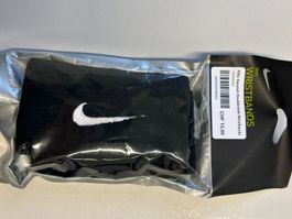 Nike Schweissband 2x long, Schwarz, Neu & Original!