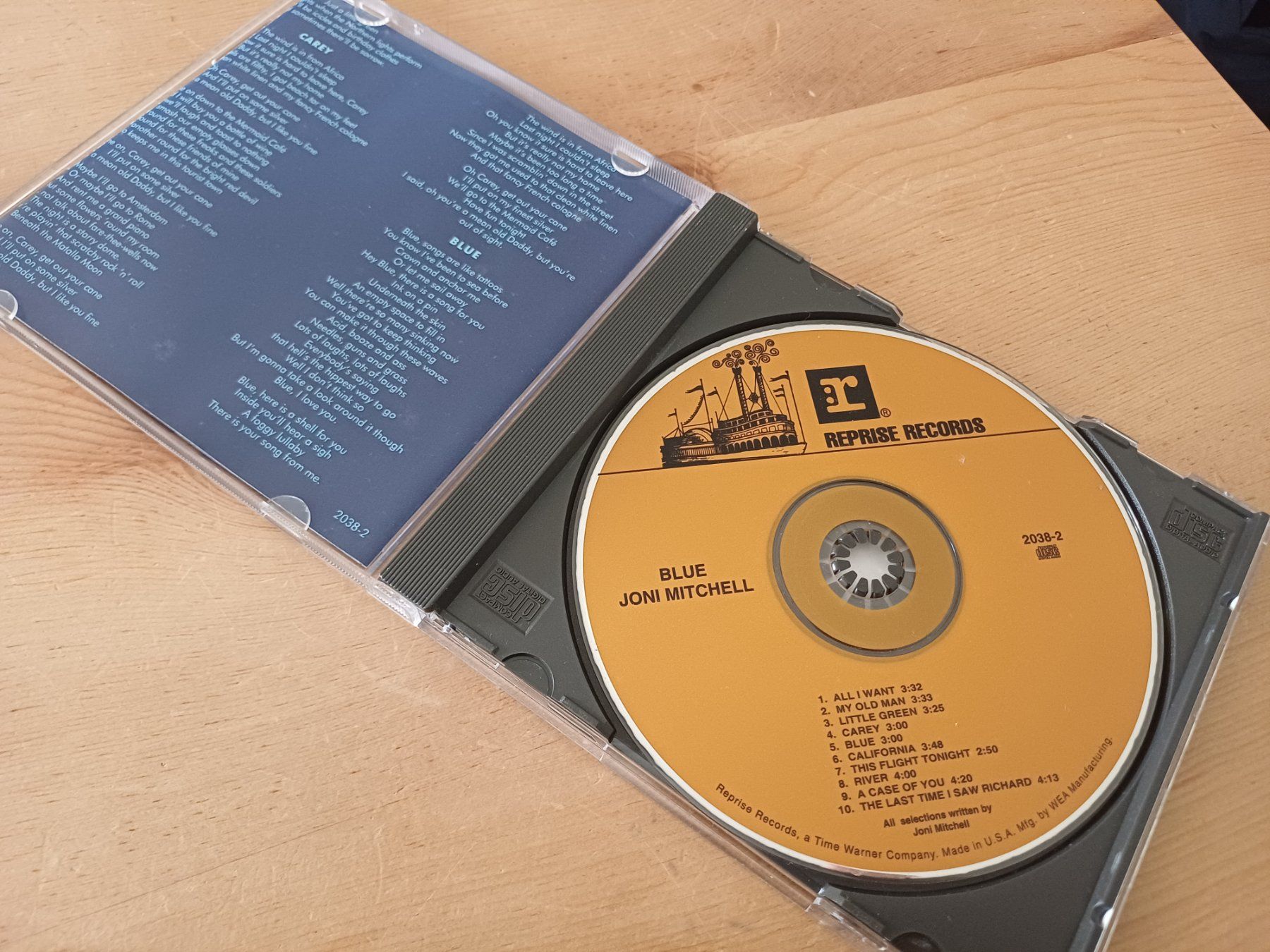CD: Joni Mitchell: Blue – Usato da Jona venduto da Rreto71 2