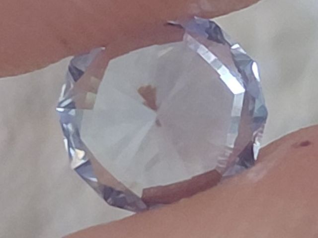 Edelsteine: White Saphir 1.3ct Ultra Fire – Gebraucht aus Bévilard von Yougems 6