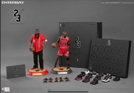 MICHAEL JORDAN 1/6 FINAL LIMITED EDITION SET STATUE ENTERBAY