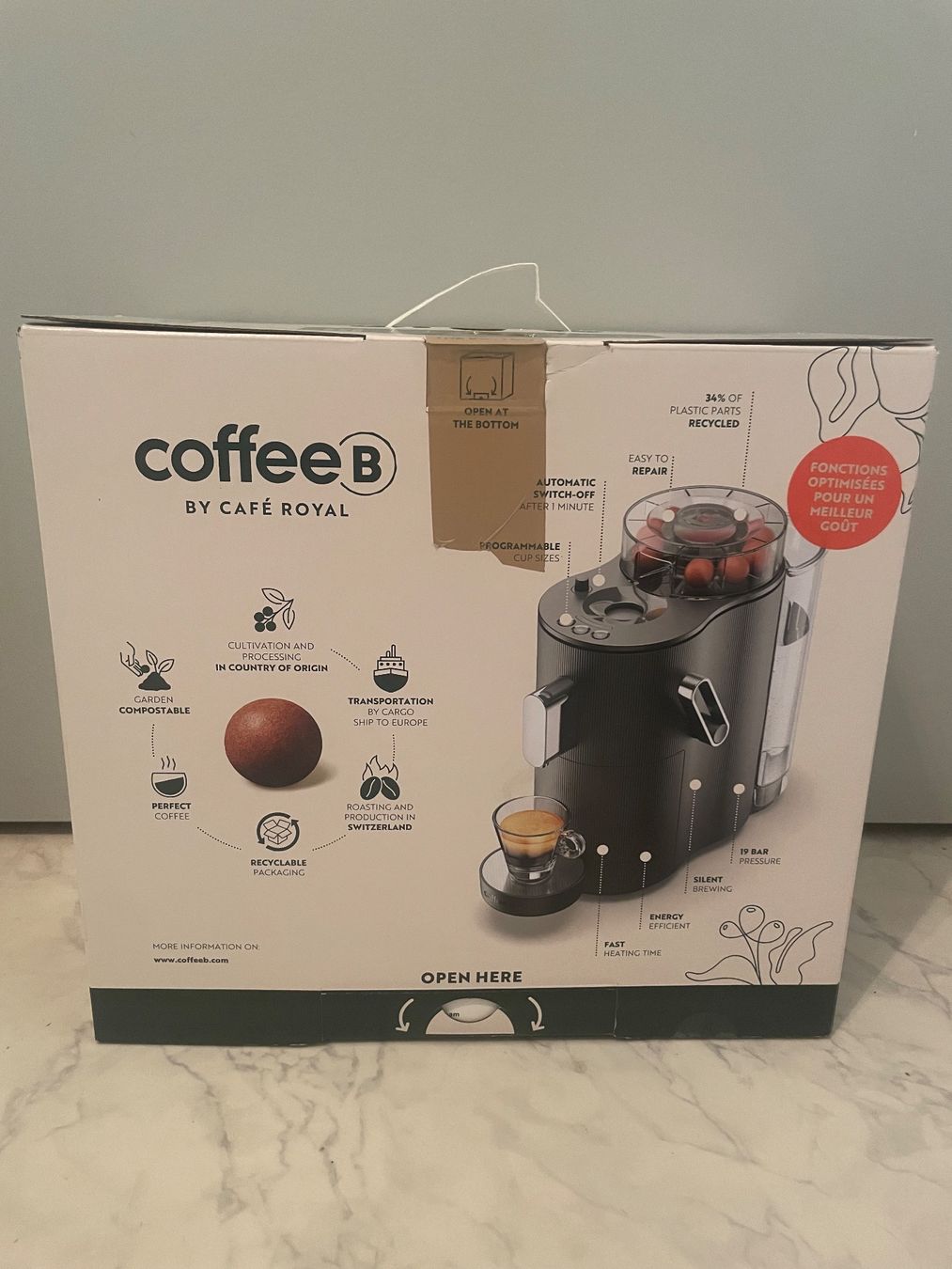 Coffee B Macchine per caffè & Macchine per espresso: Coffee B Maschine – Nuovo e nell'imballaggio originale da Winterthur venduto da alfa1285 2