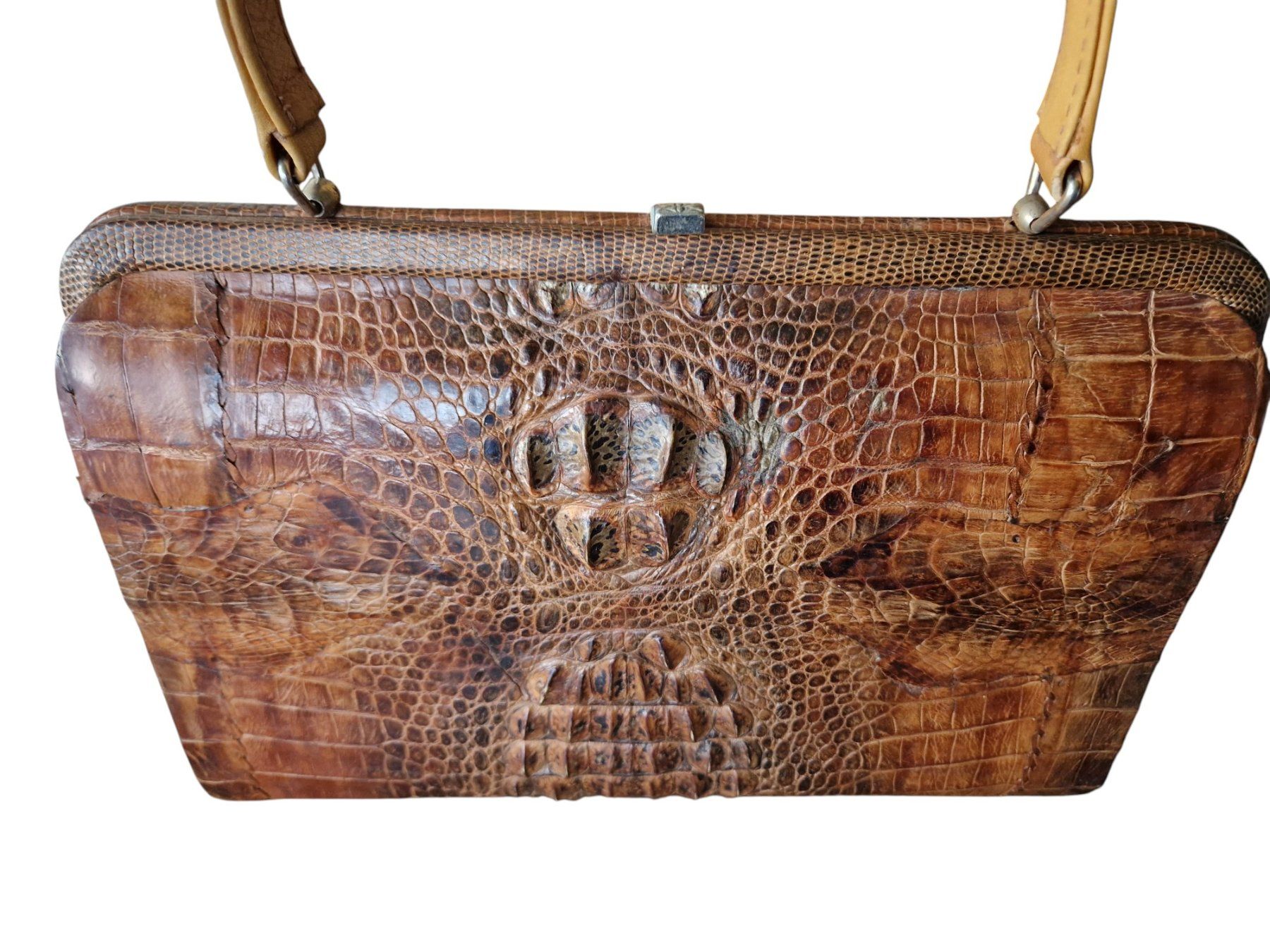Borse da donna: 1950er Handtasche Kroko – Usato da Mörschwil venduto da wunderkiste44 1