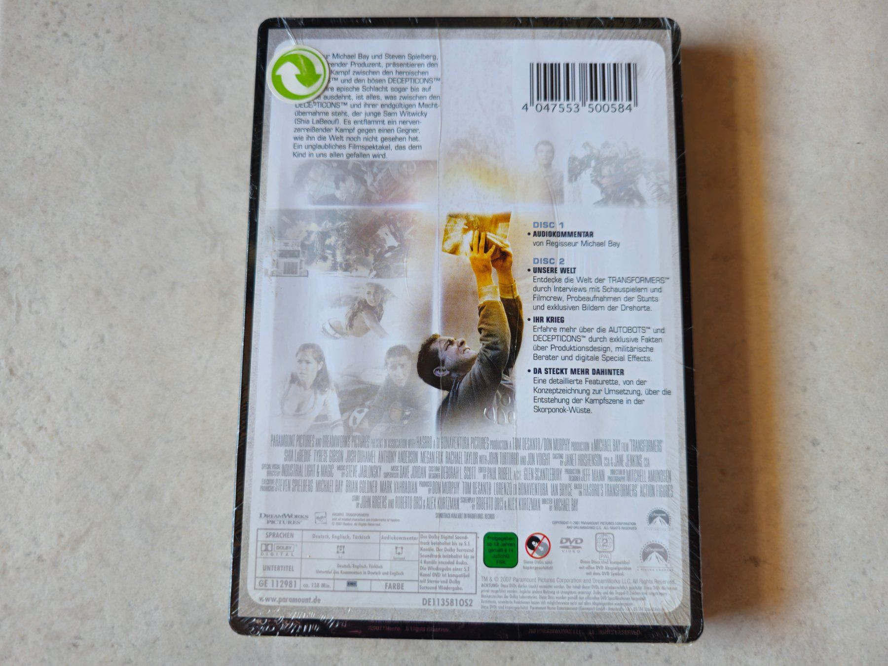 Tutti i DVDs: Transformers  -  Protect / Steelbook Fabrikneu – Nuovo e nell'imballaggio originale da Schneisingen venduto da backstore24 1
