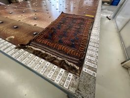 Orientteppich "Kameltasche". Frisch gereinigt !!  1.0 x 0.5m
