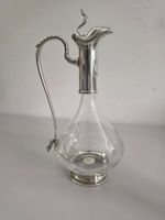 Vintage Karaffe Kristall - Signature Royale - Cristal-Etain