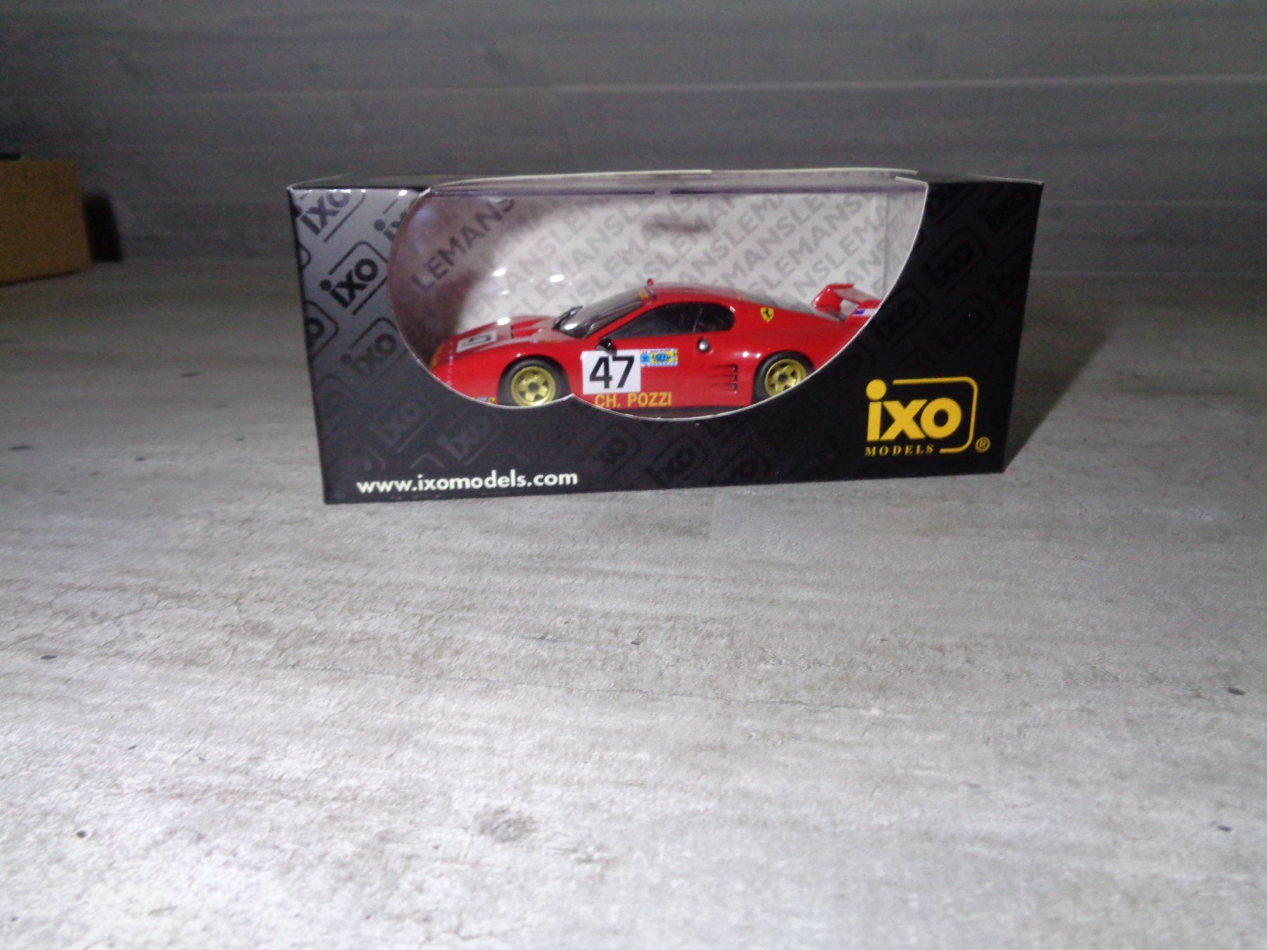 Ferrari Modellini d'auto: Ixo 1:43 Ferrari BB512 24 Heures du Mans 1981 – Nuovo e nell'imballaggio originale da Reconvilier venduto da rallycar 6