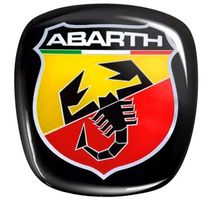 Abarth Ersatzlogo 3D Aufkleber Sticker 75x69mm (Art. 21559)