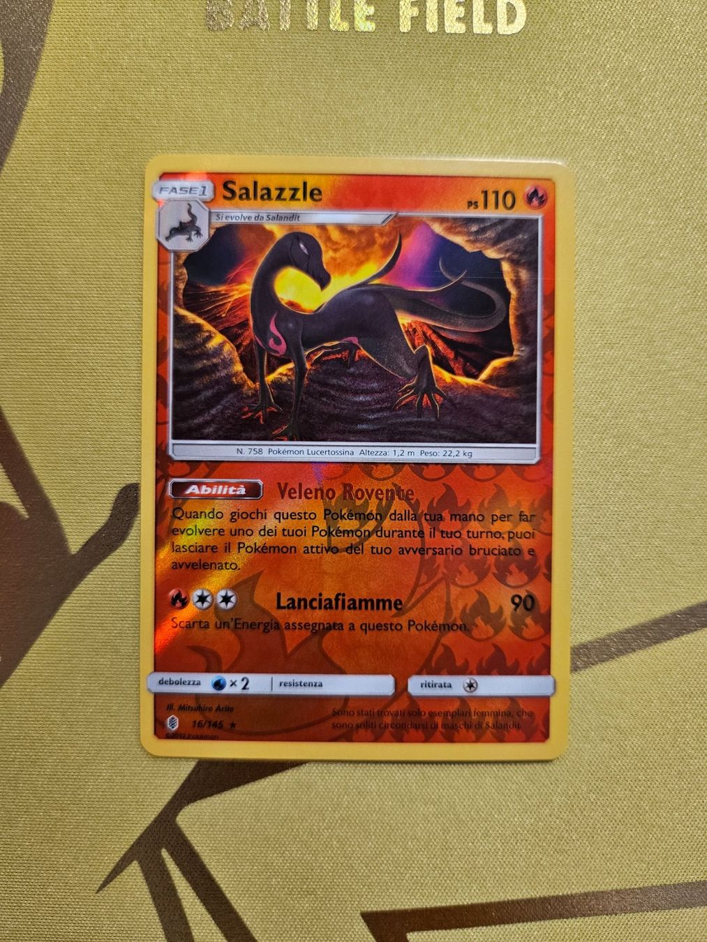 Pokémon Carte collezionabili: Guardians Rising - Salazzle – Usato da Bellinzona venduto da Pokemarco