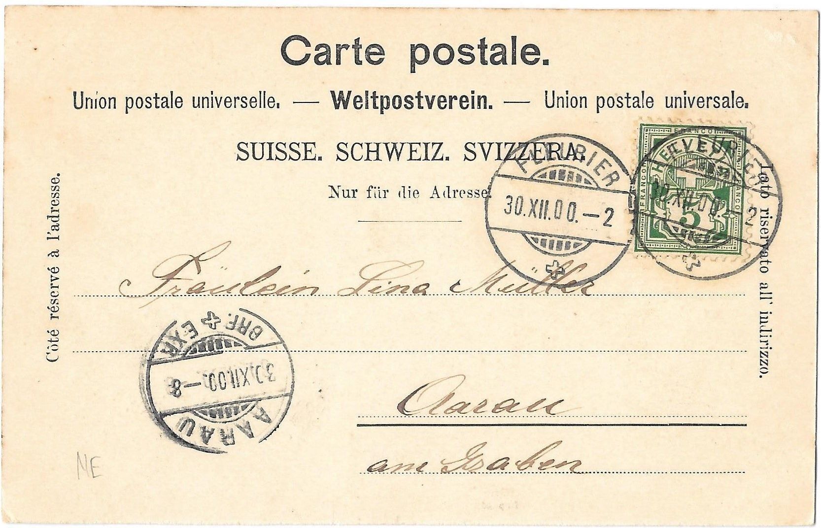 Cartes postales: St. Sulpice Teilansicht – D'occasion à Olten par clotaldi 1