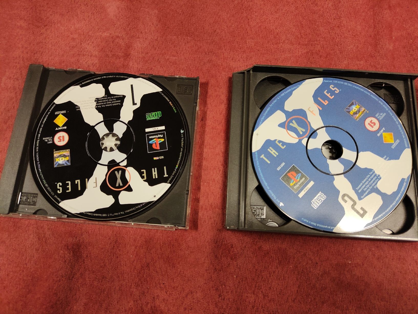 Sony Giochi: X-Files PS1 - Jeu, 4 CD.sans notice bigbox – Usato da Fribourg venduto da PastGame 2
