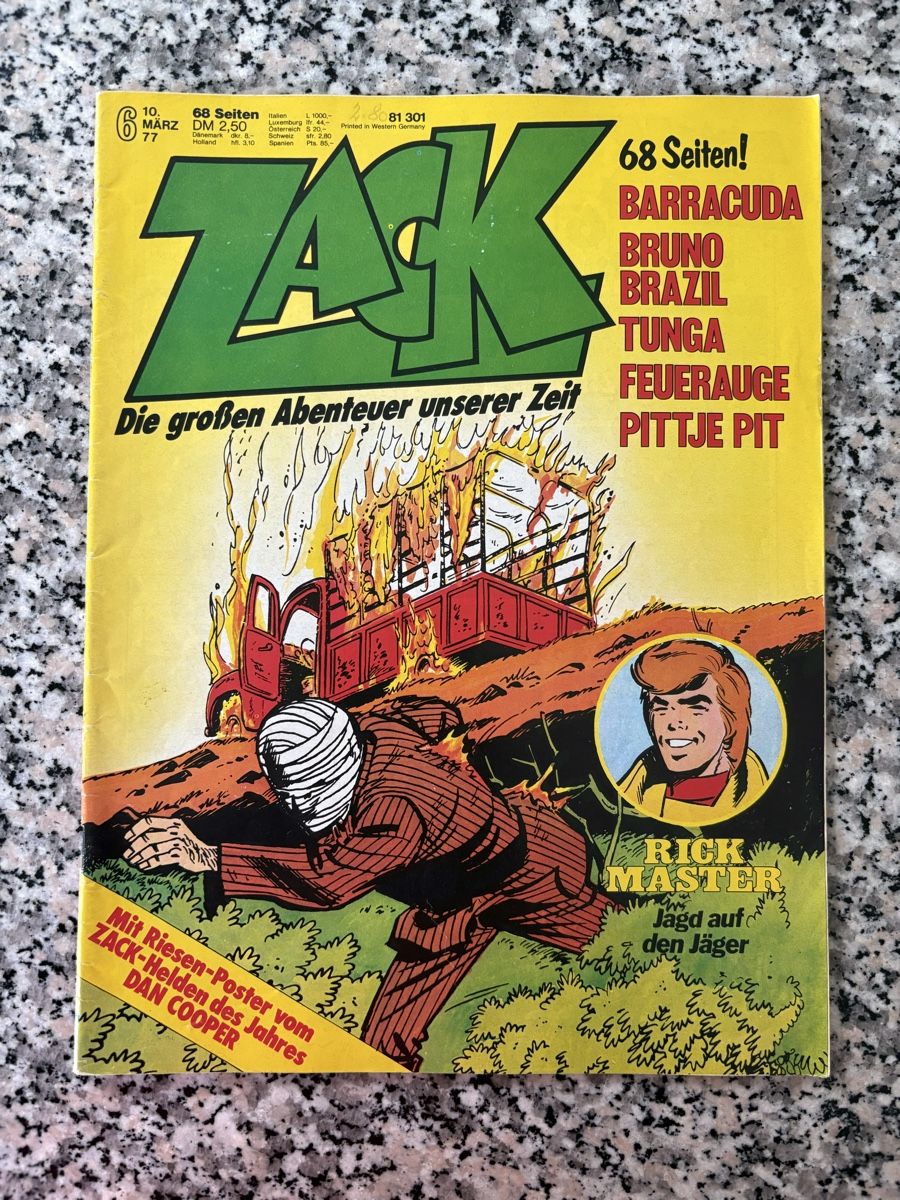 Comics: Zack Comics 1-14 Komplett 16-22 , 25,26 – Gebraucht aus Wangen b. Dübendorf von Antiz1210 4