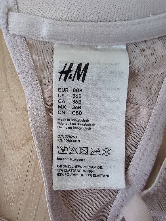 Altra biancheria intima: BH 80B altrosa von H&M – Usato da Alberswil venduto da __colafroeschli__ 2