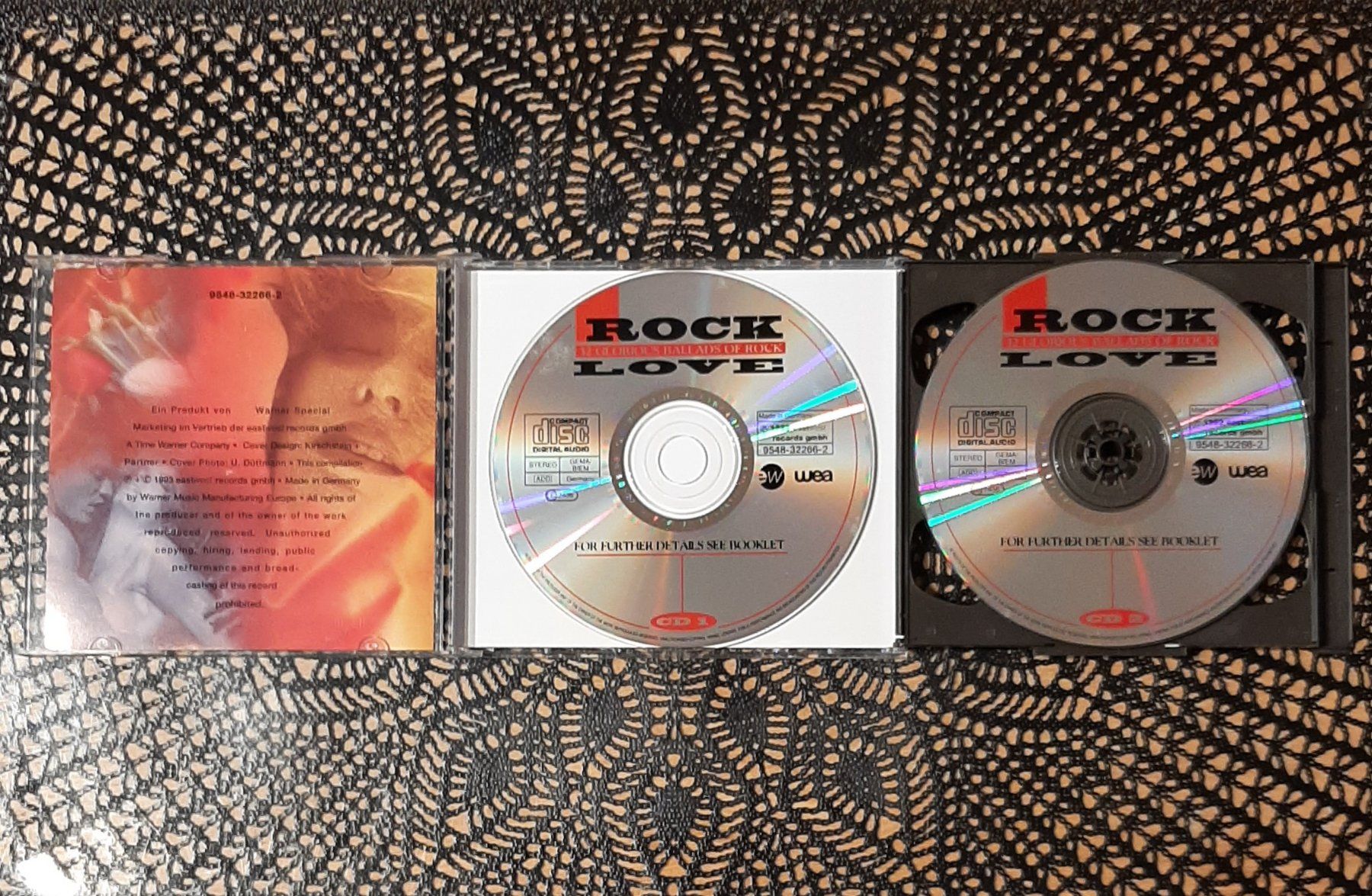 CDs: Rock Love - 32 Rock Songs, 2CD Rock Compilation Sampler 1993 – Gebraucht aus Schönenberg TG von breiti12 2