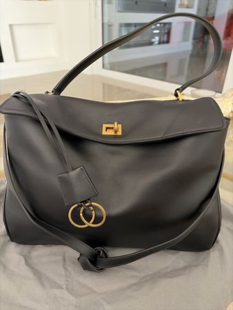 Balenciaga Rodeo Medium Bag Schwarz-Original mit Staubbeutel
