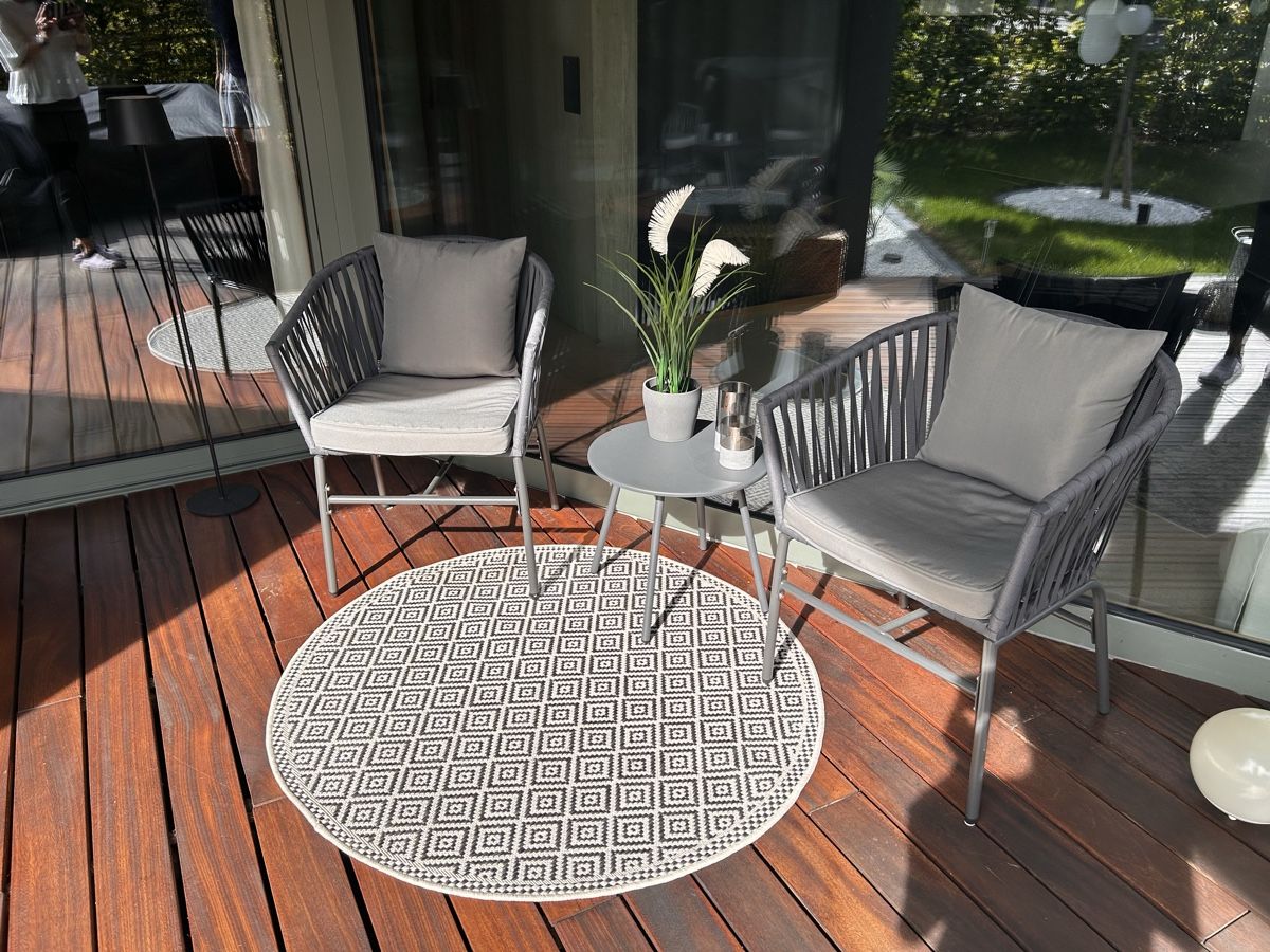 Sedie: Balkon Set, Gartenstuhlset, Gartenmöbel  – Usato da Uerkheim venduto da Pata180817