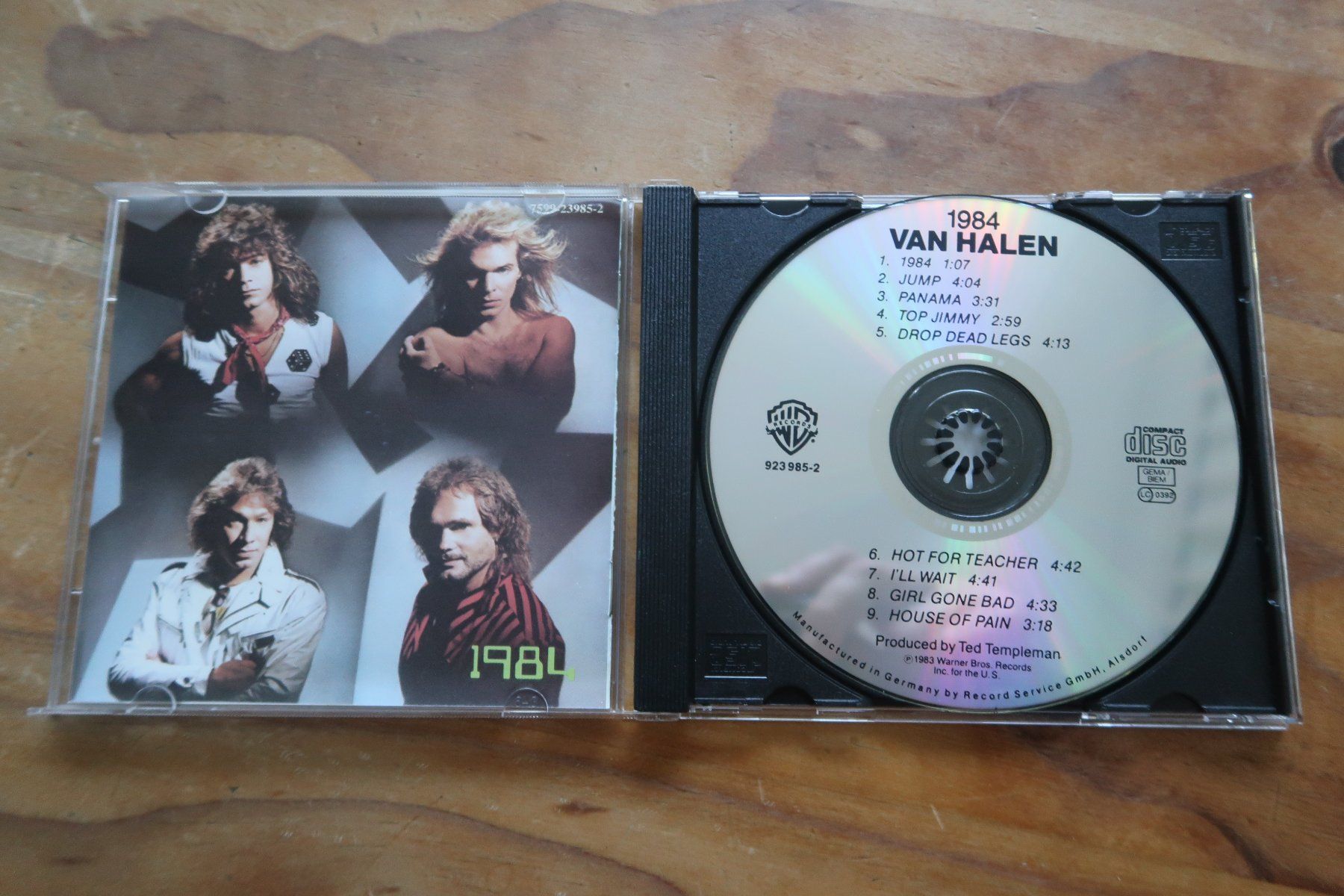 CD: VAN HALEN - 1984 - mit JUMP, PANAMA - CD – Usato da Basel venduto da Patiscat 3