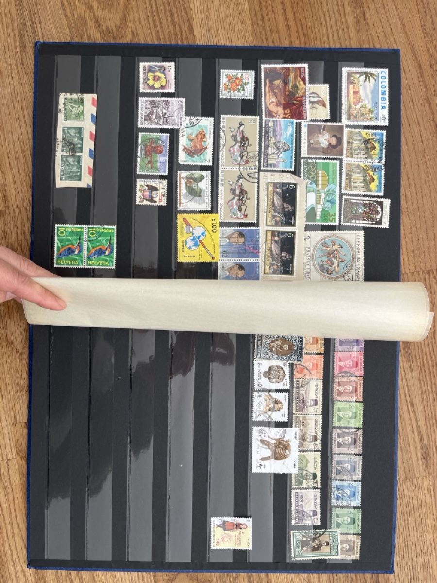 Tous les timbres: Briefmarken Album, div. Länder – D'occasion à Sursee par abcdxyz 6