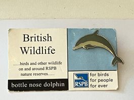 1 Pin Delphin British Wildlife