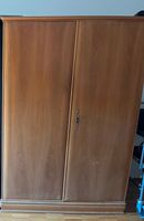 Vintage Schrank Holz braun