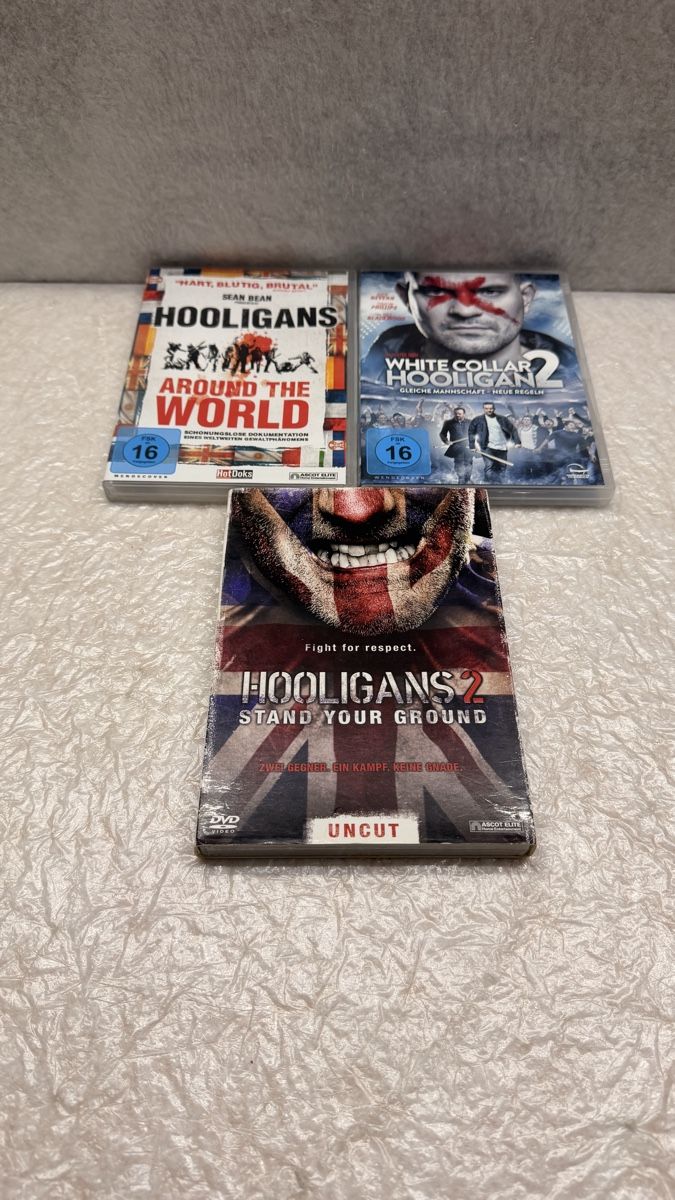 Tutti i DVDs: Hooligans DVD Film-Sammlung! – Usato da Rotkreuz venduto da perlengott