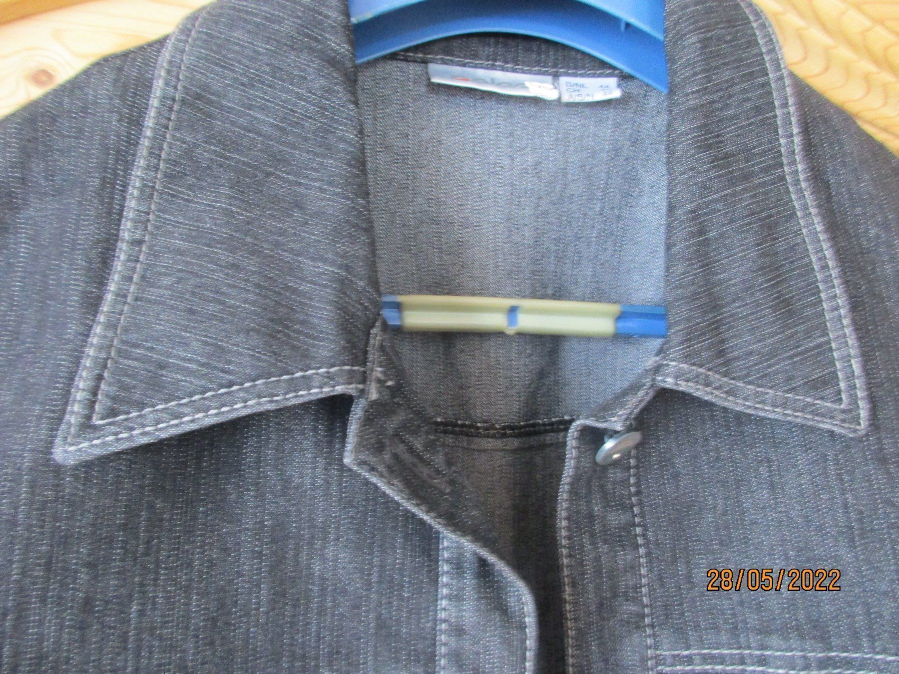 Camicette: Jeanshemd wunderschön mit Glitzersteinen 44 – Nuovo (secondo la descrizione) da Ottenbach venduto da Claurin 2