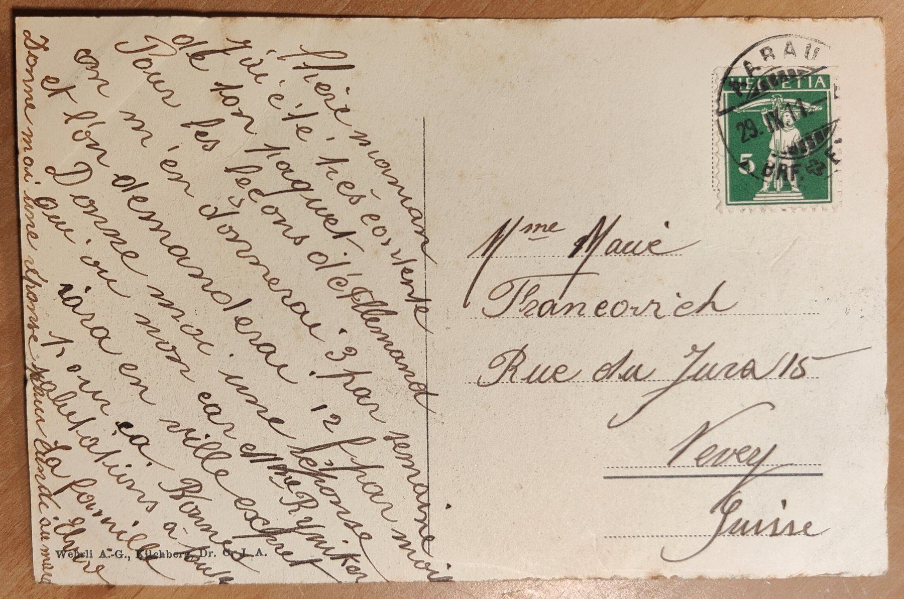 Cartes postales: Aarau um 1910 – D'occasion à St. Erhard par Chaeferli6 1