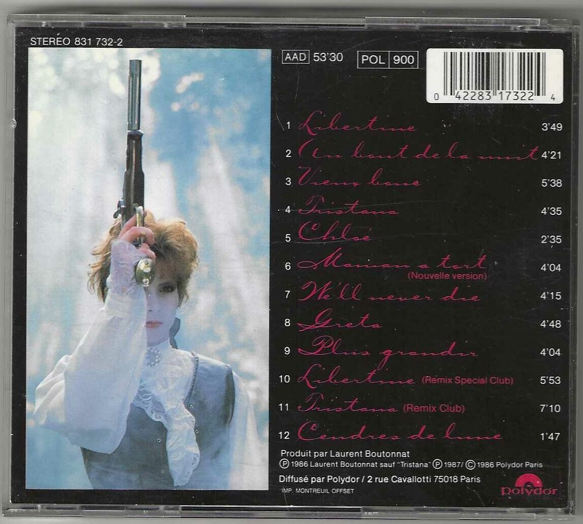 CD: Mylène Farmer – Cendres De Lune – Usato da Genève venduto da CDLPBookS 1