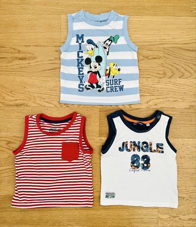 3 Débardeurs Taille 80