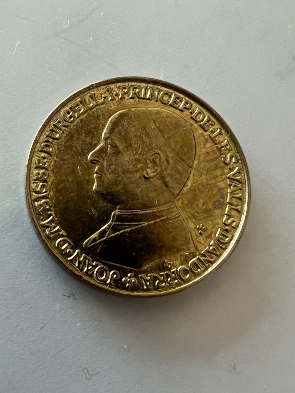Alle Münzen: Andorra 1 Dinar 1983 unzirkuliert – Gebraucht aus Aeugst am Albis von gzhtox 1