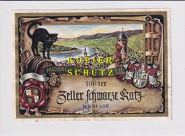 Etikette - Zeller Schwarze Katz 1961 /bd