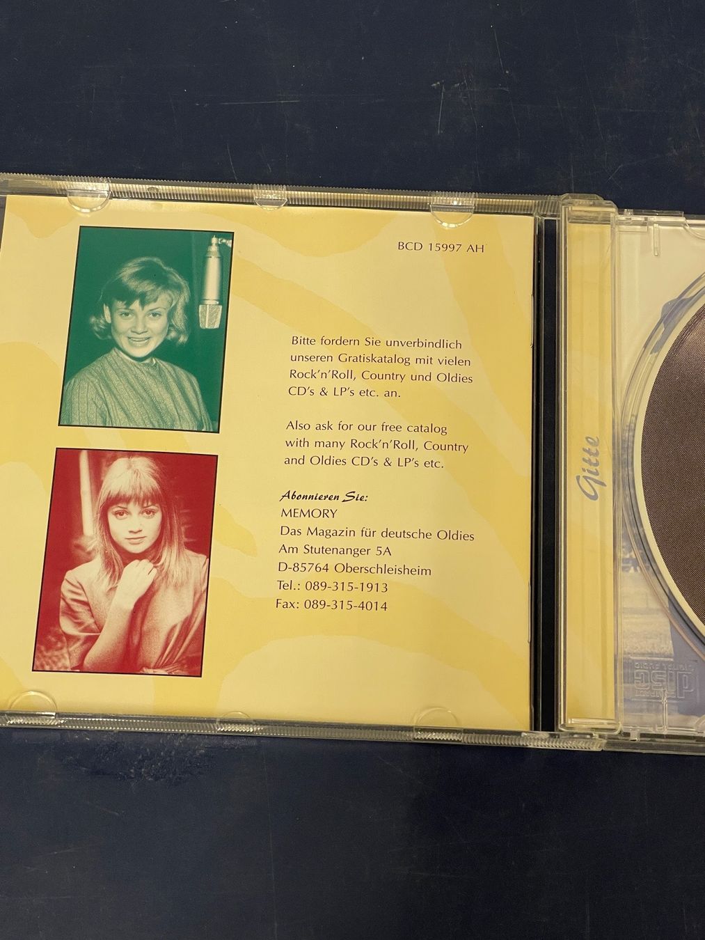 CD: Gitte - Ich will‘ nen Cowboy als Mann – Usato da Rüti ZH venduto da alumedien 3