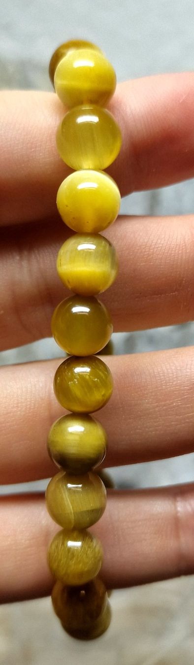 Mineralien & Heilsteine: Goldenes Tigerauge Armband 8.5mm – Neu (gemäss Beschreibung) aus Matzingen von Shay_Crystalz 1