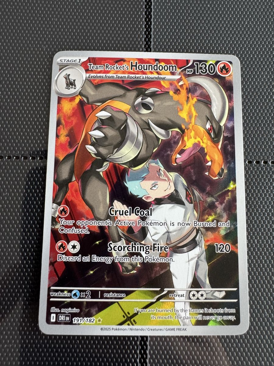 Pokémon Carte collezionabili: Houndoom Team Rocket's 191/182 – Usato da Bellinzona venduto da Yanpa