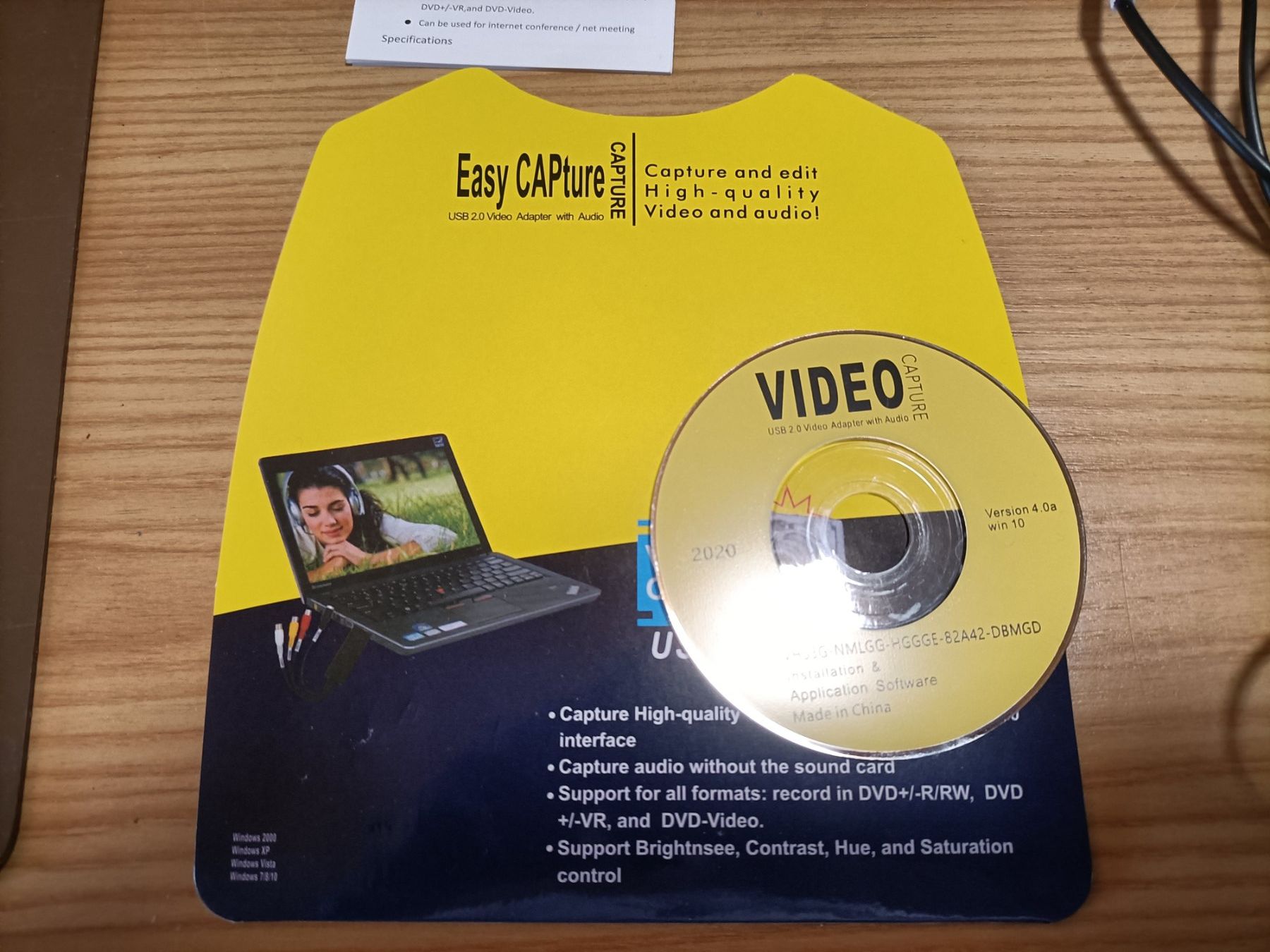 Convertitori: EasyCap USB 2.0 Video Grabber Adapter VHS Digitalisierer – Usato da Schöftland venduto da Snacketti7 1