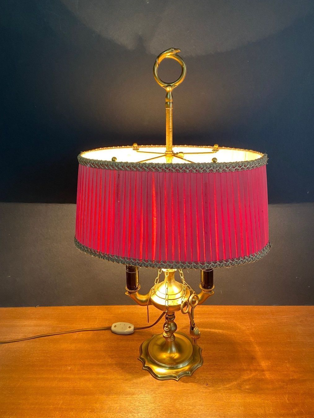 Lampade: Vintage Elégante Florentiner Lampe – Usato da Schaffhausen venduto da vintageville 1