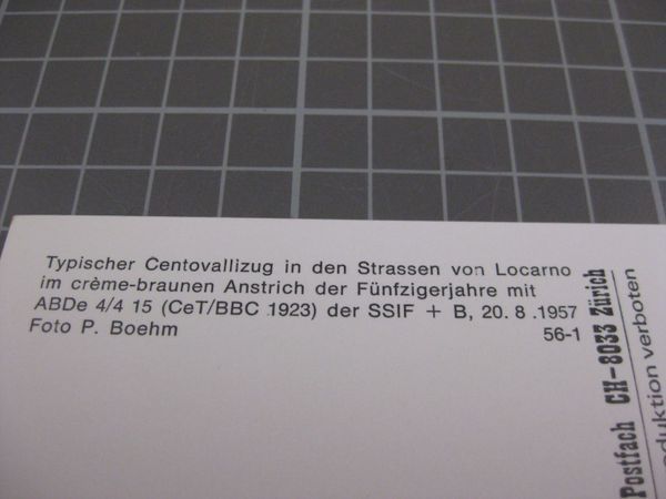 Cartoline postali: AK Locarno mit Zug – Nuovo (secondo la descrizione) da Malters venduto da Marosko 2