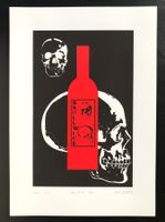 Artwine 24, Jürg Widmer, Siebdruck Wein, Vino, Wine
