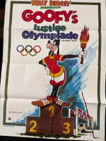Filmplakat A1  Goofys lustige Olympiade ca. 1980