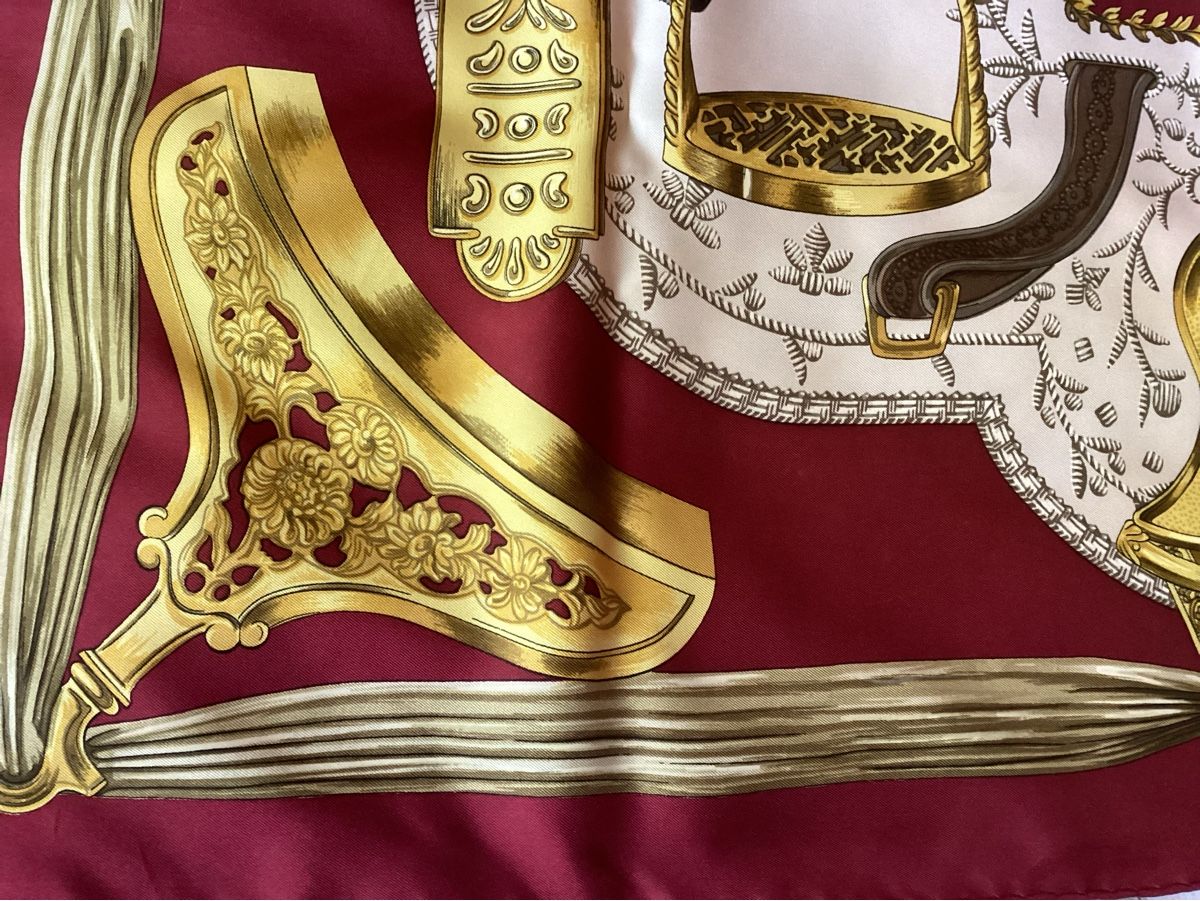 Foulard & Sciarpe: Foulard Hermès : ÉTRIER  vintage – Usato da Chemin venduto da ChocolatauLait1902 4