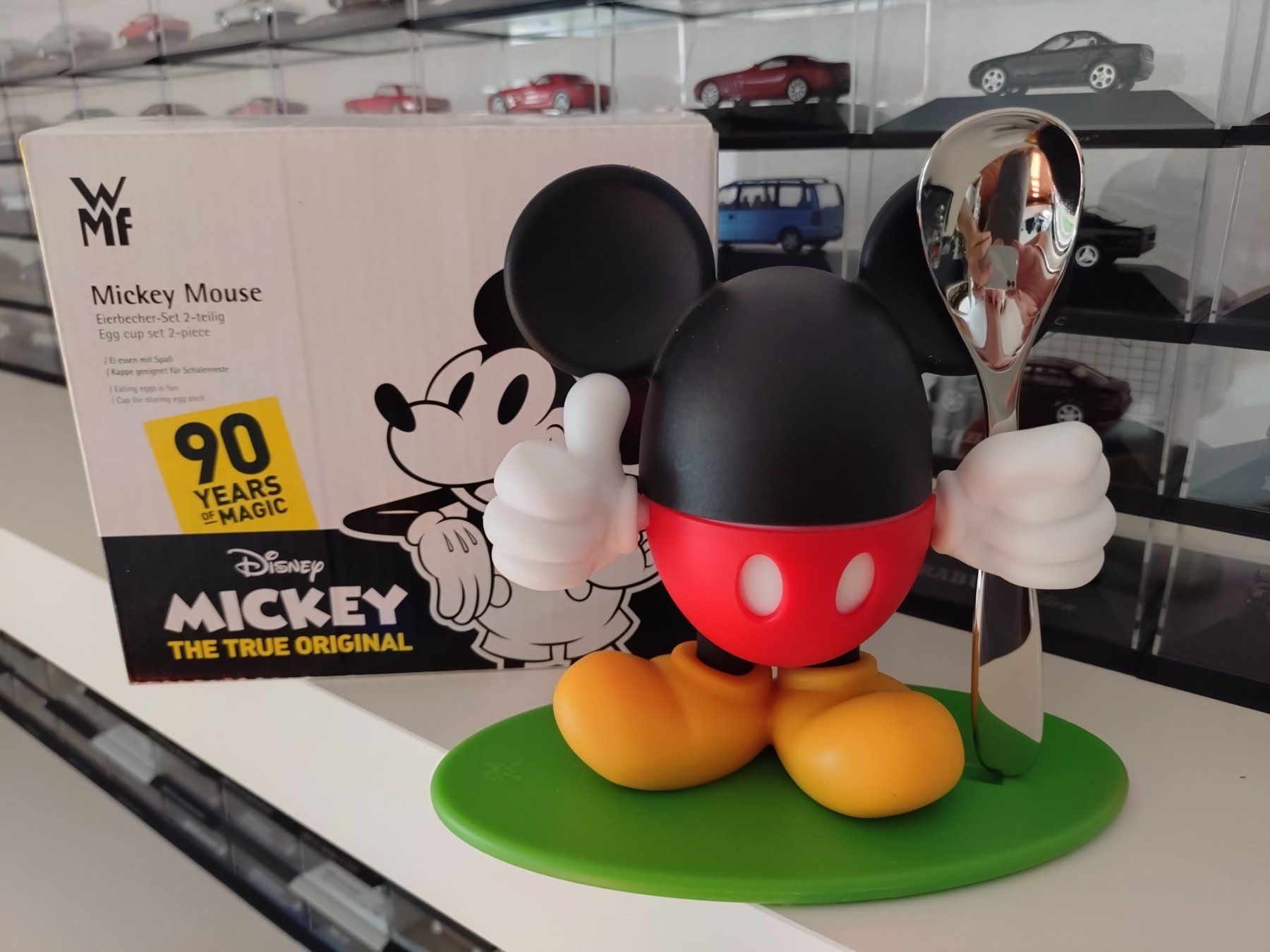 WMF Altre Stoviglie: WMF - Eierbecher + Löffel - MICKEY MOUSE Limited Edition – Nuovo e nell'imballaggio originale da Viganello venduto da CARLiteratur 1